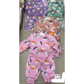 Komplet DZIECIĘCE , size  74-92 ,paczka 4szt, 1kolor
