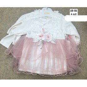 Sukienka DZIECIĘCE , size  68-86 ,paczka 4szt, 1kolor