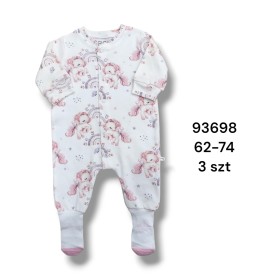 Kombinezon DZIECIĘCE , size  62-74,paczka 3szt, 1kolor