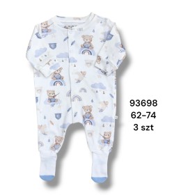 Kombinezon DZIECIĘCE , size  62-74,paczka 3szt, 1kolor