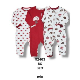 Kombinezon DZIECIĘCE , size 80,paczka 3szt, mix kolor