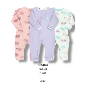 Kombinezon DZIECIĘCE , size 74,paczka 3szt, mix kolor