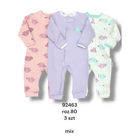Kombinezon DZIECIĘCE , size 80,paczka 3szt, mix kolor
