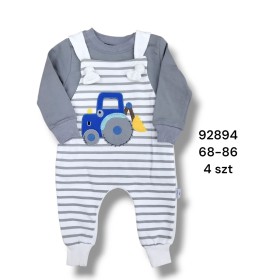 Kombinezon DZIECIĘCE , size 68-86,paczka 4szt, 1kolor