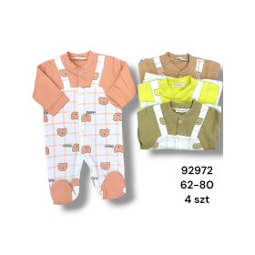 Kombinezon DZIECIĘCE , size 62-80,paczka 4szt, 1kolor