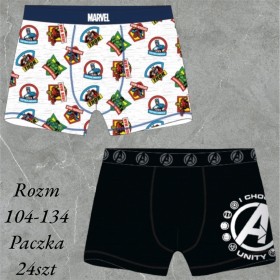 Bokserki DZIECIĘCE. SIZE 104-134 (24 PAR/PACZKA)
