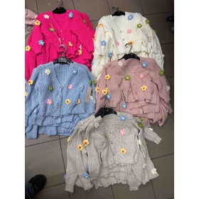 Sweter  DZIECIĘCE, SIZE 4-14 lat,paczka 6szt, 1 kolor