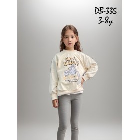 Bluzy DZIECIĘCE , SIZE 3-8lat,paczka 5szt, 1kolor
