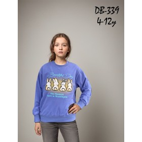 Bluzy DZIECIĘCE , SIZE 4-12lat,paczka 5szt, 1kolor