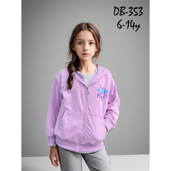 Bluzy DZIECIĘCE , SIZE 6-14lat,paczka 5szt, 1kolor