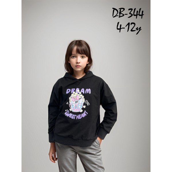 Bluzy DZIECIĘCE , SIZE 4-12lat,paczka 5szt, 1kolor