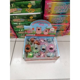 ZABAWKI SQUISHY .16SZT / PACZKA, KOLOR JAK NA ZDZIĘCIU