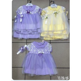 Sukienka DZIECIĘCE , SIZE 9-24m,paczka 5szt, 1kolor