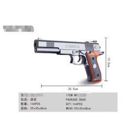 ZABAWKA pistolet,6SZT / PACZKA, KOLOR JAK NA ZDZIĘCIU