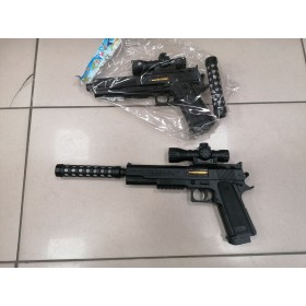 ZABAWKA pistolet,6SZT / PACZKA, KOLOR JAK NA ZDZIĘCIU