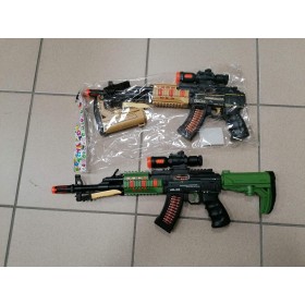 ZABAWKA pistolet,6SZT / PACZKA, KOLOR JAK NA ZDZIĘCIU
