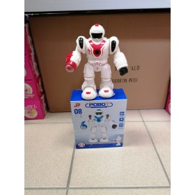 ZABAWKA  robot,6SZT / PACZKA, KOLOR JAK NA ZDZIĘCIU