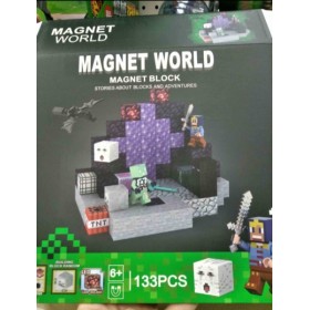 ZABAWKI magnet world.3SZT / PACZKA, KOLOR JAK NA ZDZIĘCIU