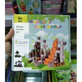 ZABAWKI cube world.3SZT / PACZKA, KOLOR JAK NA ZDZIĘCIU