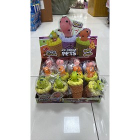 ZABAWKI ICE CREAM PETS.12SZT / PACZKA, KOLOR JAK NA ZDZIĘCIU