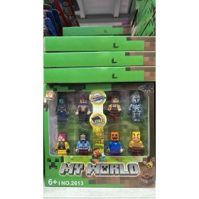 ZABAWKI MY WORLD.12SZT / PACZKA, KOLOR JAK NA ZDZIĘCIU