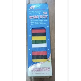 ZABAWKI  WOODEN.6SZT / PACZKA, KOLOR JAK NA ZDZIĘCIU
