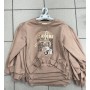 Bluzy DZIECIĘCE , SIZE 128-164,paczka 7szt, ,1kolor
