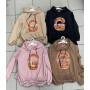 Bluzy DZIECIĘCE , SIZE 128-164,paczka 7szt, ,1kolor