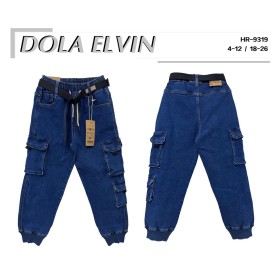 Spodnie Jeansy DZIECIĘCE , size 4-12lat,paczka 5szt, 1kolor