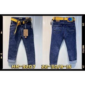 Spodnie Jeansy DZIECIĘCE , size 8-16lat,paczka 5szt, 1kolor