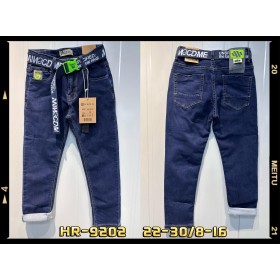 Spodnie Jeansy DZIECIĘCE , size 8-16lat,paczka 5szt, 1kolor