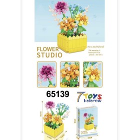 ZABAWKI FLOWERS .3SZT / PACZKA, KOLOR JAK NA ZDZIĘCIU