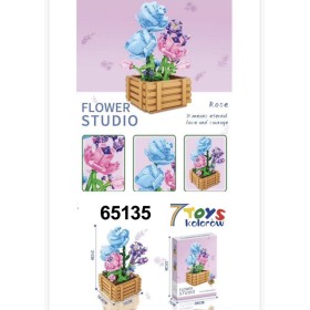 ZABAWKI FLOWERS .3SZT / PACZKA, KOLOR JAK NA ZDZIĘCIU