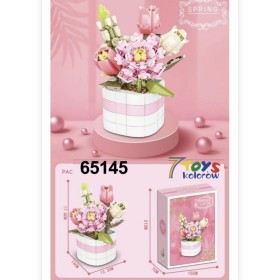 ZABAWKI FLOWERS .6SZT / PACZKA, KOLOR JAK NA ZDZIĘCIU