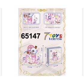 ZABAWKI 7 toys kolorow .3SZT / PACZKA, KOLOR JAK NA ZDZIĘCIU