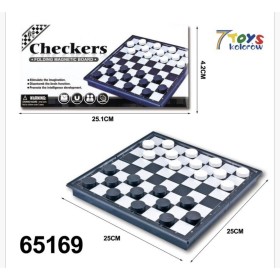 ZABAWKI Checkers.6SZT / PACZKA, KOLOR JAK NA ZDZIĘCIU