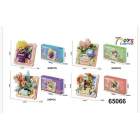 ZABAWKI flower,6 SZT / PACZKA, KOLOR JAK NA ZDZIĘCIU