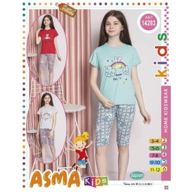Piżama DZIECIĘCA tureckie, Size 3-12 lat,paczka 10szt,mix kolor