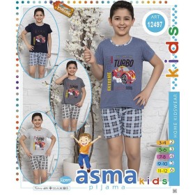 Piżama DZIECIĘCA tureckie, Size 3-12 lat,paczka 10szt,mix kolor