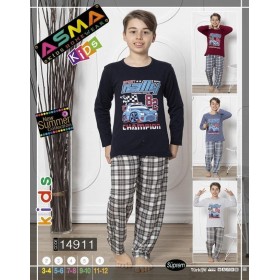 Piżama DZIECIĘCA tureckie, Size 3-12 lat,paczka 10szt,mix kolor