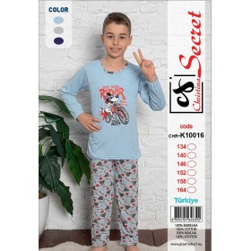 Piżama DZIECIĘCA tureckie, Size 134-164,paczka 12szt,mix kolor
