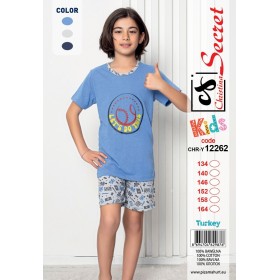 Piżama DZIECIĘCA tureckie, Size 134-164,paczka 12szt,mix kolor