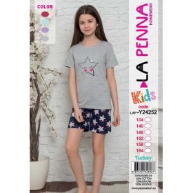 Piżama DZIECIĘCA tureckie, Size 134-164,paczka 12szt,mix kolor