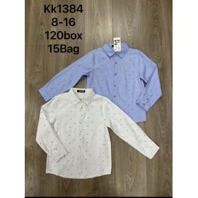 Koszule DZIECIĘCA , Size 8-16 lat,paczka 10szt,mix kolor
