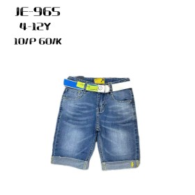 Spodenki Jeansy DZIECIĘCA , Size 4-12 lat,paczka 10szt,1kolor