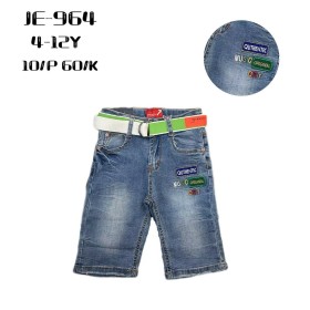 Spodenki Jeansy DZIECIĘCA , Size 4-12 lat,paczka 10szt,1kolor