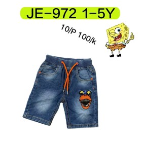 Spodenki Jeansy DZIECIĘCA , Size 1-5 lat,paczka 10szt,1kolor
