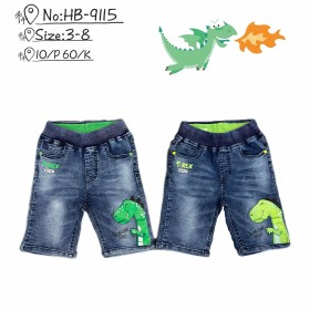 Spodenki Jeansy DZIECIĘCA , Size 3-8 lat,paczka 10szt,mix kolor