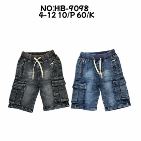Spodenki Jeansy DZIECIĘCA , Size 4-12 lat,paczka 10szt,mix kolor