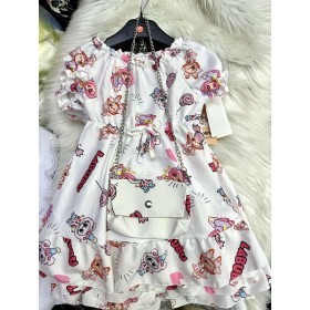 Sukienka  DZIECIĘCA , Size 1-6 lat,paczka 6szt,1kolor
